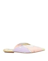 Pucci Woman Mules & Clogs Blush Size 11 Textile Fibers In Pink