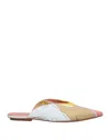 Pucci Woman Mules & Clogs Marigold Size 6 Textile Fibers In Yellow