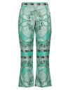 Pucci Woman Pants Light Green Size 8 Silk In Green