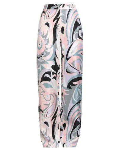 Pucci Woman Pants Light Pink Size 6 Silk