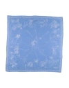 Pucci Woman Scarf Blue Size - Wool, Silk