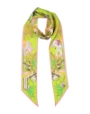 Pucci Woman Scarf Lime Green Size - Silk In Green