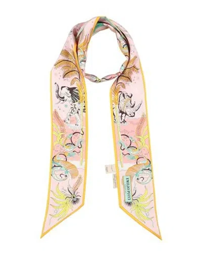 Pucci Woman Scarf Pink Size - Silk