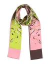 Pucci Woman Scarf Pink Size - Silk In Multi