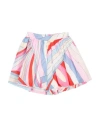 Pucci Babies'  Toddler Girl Shorts & Bermuda Shorts Sky Blue Size 6 Cotton