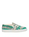 Pucci Sneakers In Emerald Green
