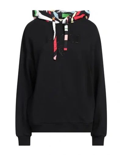 Pucci Woman Sweatshirt Black Size M Cotton
