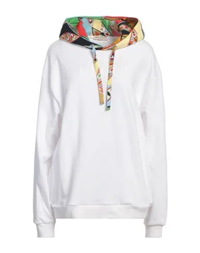 Pucci Woman Sweatshirt White Size L Cotton