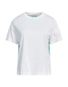 Pucci Woman T-shirt White Size L Cotton, Silk In White