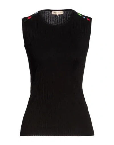 Pucci Woman Top Black Size L Cotton