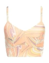 Pucci Woman Top Light Pink Size 6 Viscose, Polyamide, Elastane In Pink