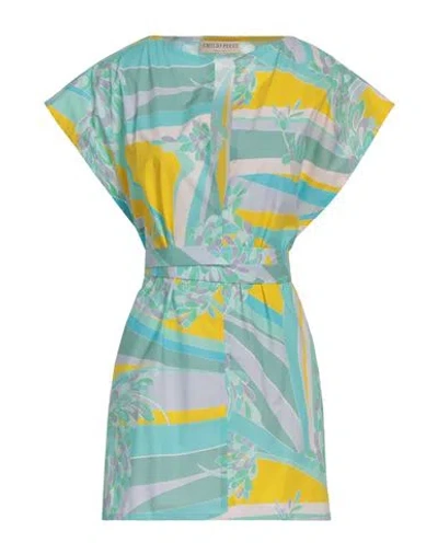 Pucci Woman Top Marigold Size 10 Cotton In Yellow