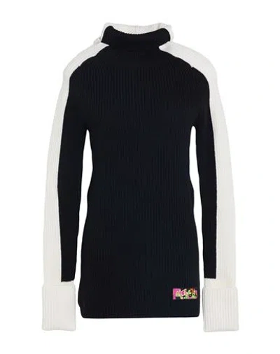 Pucci Woman Turtleneck Black Size M Virgin Wool