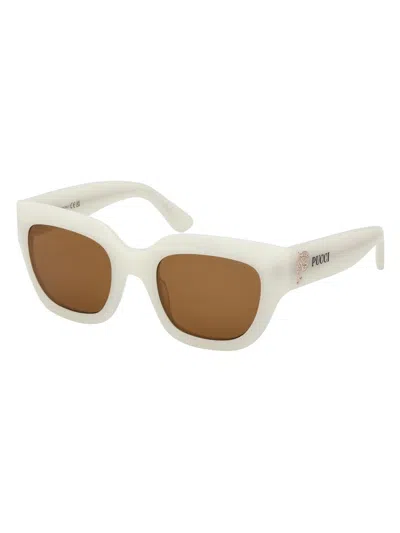 Pucci Women's 51mm Butterfly Sunglasses In Brown