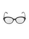 Pucci Women's 52mm Cat Eye Eyeglasses In Black