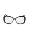 Pucci Women's 53mm Acetate Square Optical Frames In Black
