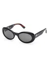 Pucci Women's 53mm Oval Sunglasses In Black
