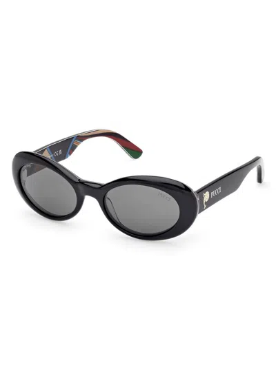 Pucci Women's 53mm Oval Sunglasses In Black