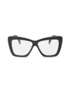 Pucci Women's 53mm Square Optical Eyeglasses In Black