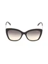 Pucci Women's 58mm Cat-eye Sunglasses In Black