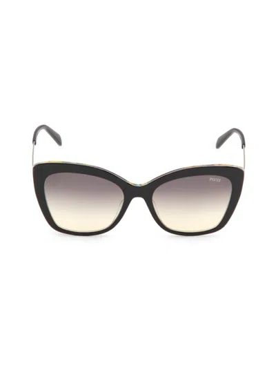 Pucci Women's 58mm Cat-eye Sunglasses In Black
