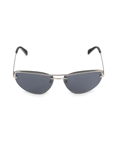 Pucci Women's 59mm Butterfly Sunglasses In Gold Smoke