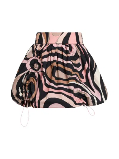 Pucci Women's Abstract Fit & Flare Miniskirt