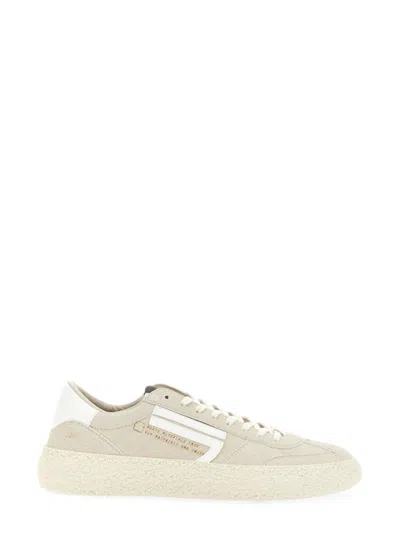Pucci Women Beige Lace-up Sneakers In Gray