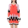 Pucci Women's Belted Dress In Multicolor