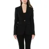 Pucci Wool-blend Crepe Blazer In Black