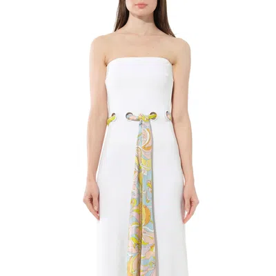 Pucci Women's Long Dress In White