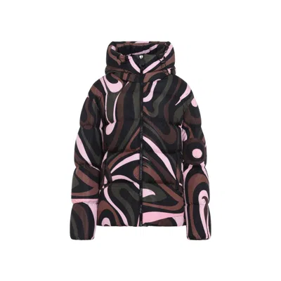 PUCCI PUCCI WOMEN'S PRINTED PUFFER DOWN JACKET