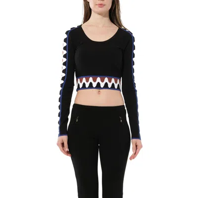 Pucci Women's Pullover In Black