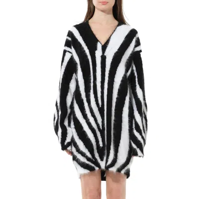 Pucci Women's Short Dress In Black/white