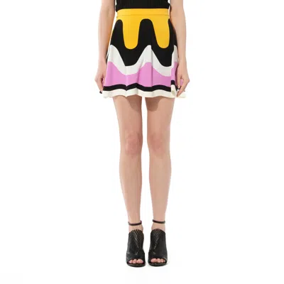 Pucci Women's Short Skirt In Multicolor