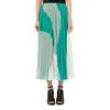 Pucci Women's Skirt In Blue/white