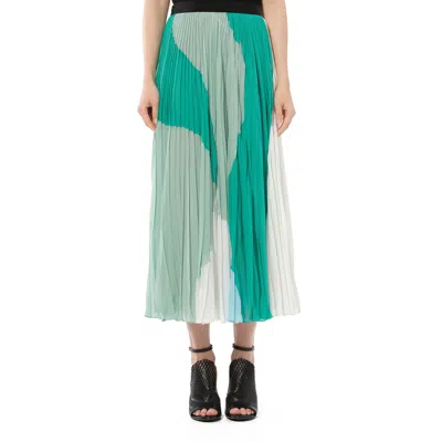 Pucci Women's Skirt In Blue/white