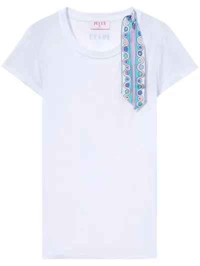Pucci Women's T-shirts And Polos In White