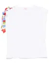 Pucci Ferragamo Hug Small Leahter Tote Bag In White