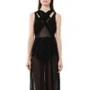 Pucci Women's Twist Dress In Black