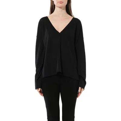 Pucci Women's V Neck Sweater In Black
