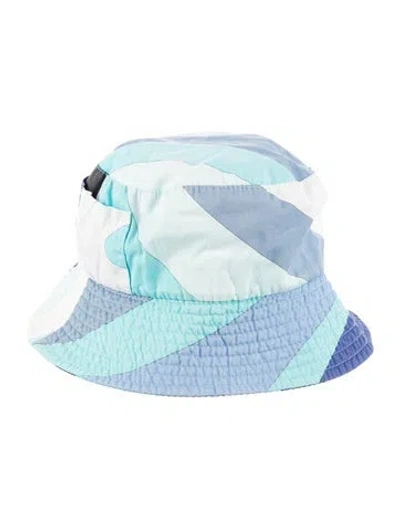 Pre-owned Pucci Womens Hats In Blue