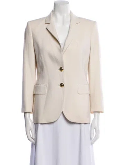 Pre-owned Pucci Wool Blazer In Neutral