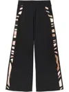 Pucci Wool-blend Palazzo Pants In Black