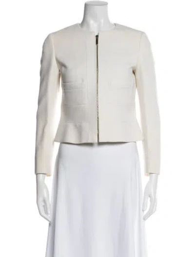 Pre-owned Pucci Wool Evening Jacket In Neutral