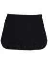 Pucci Sheer Hem Mini Skirt Design In Black