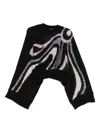 Pucci Wool Printed Sweater In Black
