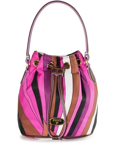 Pucci Yummy Bucket Bag In Pink