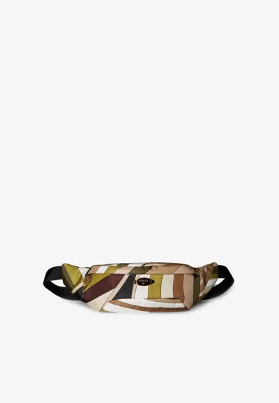 Pucci Yummy Iride-print Belt Bag In Multicolor