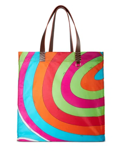 Pucci Yummy Tote Bag In Green